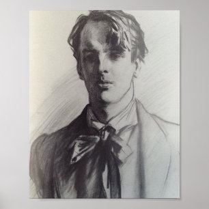 John Singer Sargent: William Butler Yeats Poster