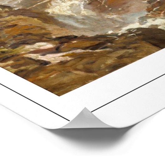 John Singer Sargent Zedign Art Poster #100-2 (Ecke)