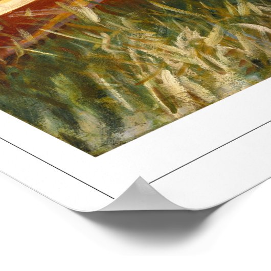 John Singer Sargent Zedign Art Poster #10-2 (Ecke)