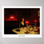 John Singer Sargent Zedign Art Poster #110 (Vorne)