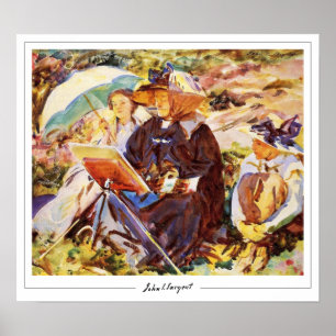John Singer Sargent Zedign Art Poster #113-2