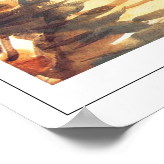 John Singer Sargent Zedign Art Poster #133 (Ecke)