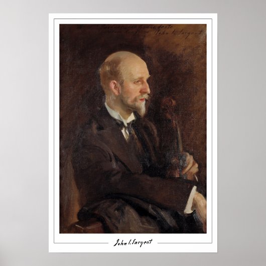 John Singer Sargent Zedign Art Poster #137-2 (Vorne)