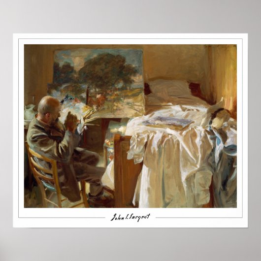 John Singer Sargent Zedign Art Poster #17 (Vorne)