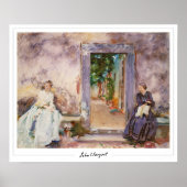 John Singer Sargent Zedign Art Poster #171-2 (Vorne)