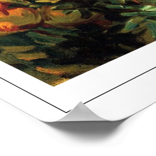 John Singer Sargent Zedign Art Poster #186-2 (Ecke)