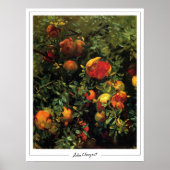 John Singer Sargent Zedign Art Poster #186-2 (Vorne)