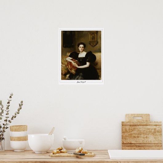 John Singer Sargent Zedign Art Poster #3 (Küche)