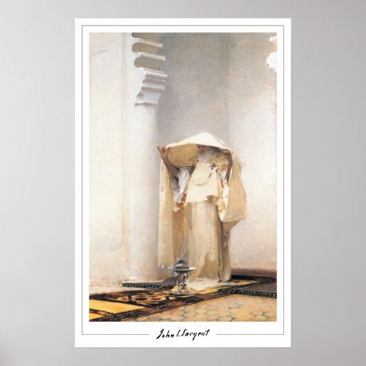 John Singer Sargent Zedign Art Poster #367 (Vorne)