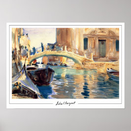John Singer Sargent Zedign Art Poster #405-2