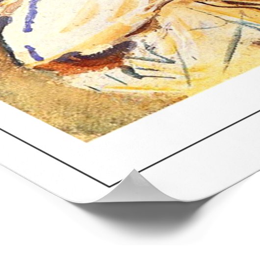 John Singer Sargent Zedign Art Poster #462-2 (Ecke)