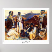 John Singer Sargent Zedign Art Poster #462-2 (Vorne)