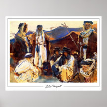 John Singer Sargent Zedign Art Poster #462-2