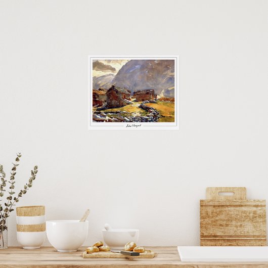 John Singer Sargent Zedign Art Poster #60-2 (Küche)