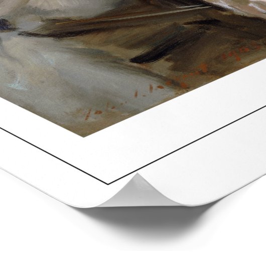 John Singer Sargent Zedign Art Poster #8-2 (Ecke)
