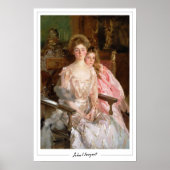 John Singer Sargent Zedign Art Poster #8-2 (Vorne)