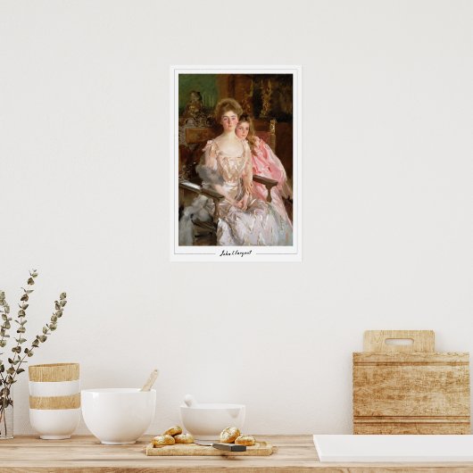 John Singer Sargent Zedign Art Poster #8-2 (Küche)