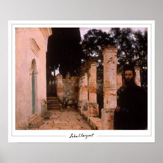 John Singer Sargent Zedign Art Poster #9 (Vorne)