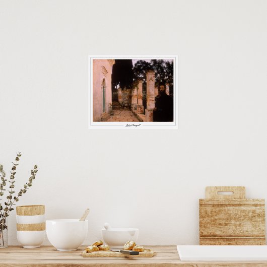 John Singer Sargent Zedign Art Poster #9 (Küche)