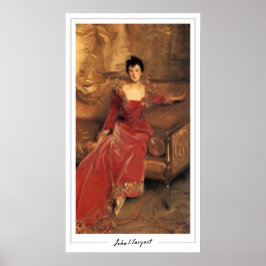 John Singer Sargent Zedign Art Poster #91-2