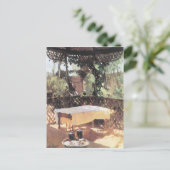 John Singer Sargent - Zwei Weingläser Postkarte (Stehend Vorderseite)