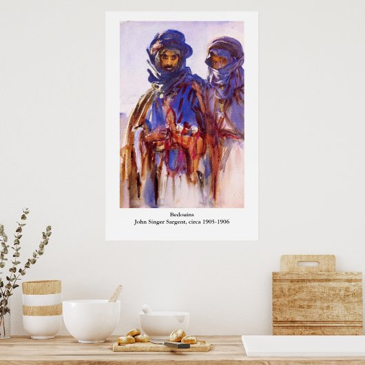 John Singer Sargent's Beduins Poster (Küche)