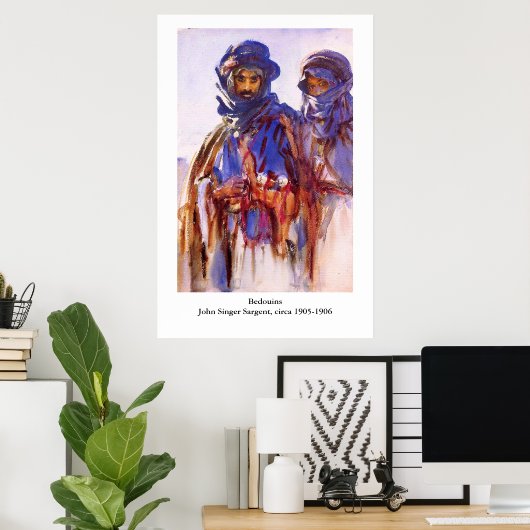 John Singer Sargent's Beduins Poster (Heimbüro)