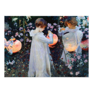 John Singer Sargent's Carnation, Lily, Lily, Rose Fotodruck