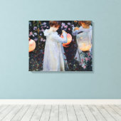 John Singer Sargent's Carnation, Lily, Lily, Rose Leinwanddruck (Insitu (Holzboden))