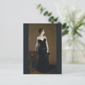 John Singer Sargent's Portrait of Madame X Postkarte (Stehend Vorderseite)