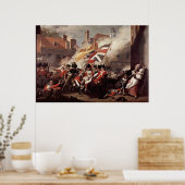 John Singleton Copley Battle of Jersey Poster (Küche)