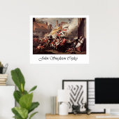 John Singleton Copley Battle Of Jersey Poster (Heimbüro)