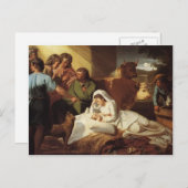 John Singleton Copley - Die Krippe Postkarte (Vorne/Hinten)