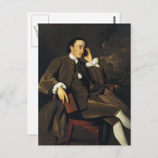 John Singleton Copley - John Bours Postkarte (Vorne/Hinten)