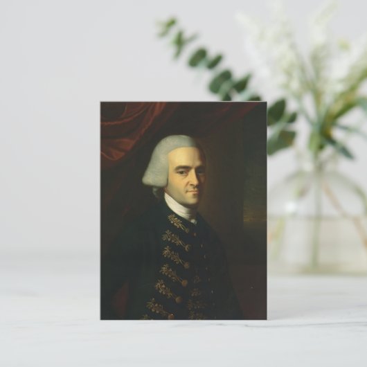 John Singleton Copley - John Hancock Postkarte (Stehend Vorderseite)