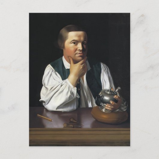 John Singleton Copley - Paul Revere Postkarte (Vorderseite)