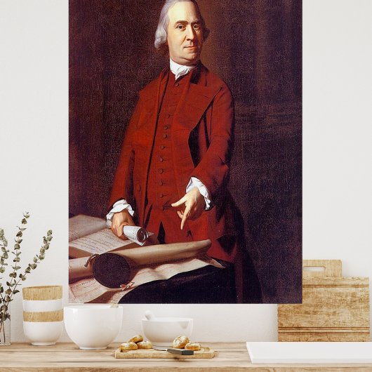 John Singleton Copley / Samuel Adams (1772) / Poster (Küche)