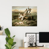 John Singleton Copley Watson und der Hai Poster (Heimbüro)