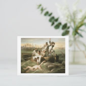 John Singleton Copley Watson und der Hai Postkarte (Stehend Vorderseite)