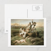 John Singleton Copley Watson und der Hai Postkarte (Vorne/Hinten)