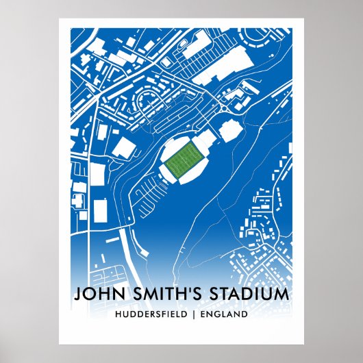 John Smiths Stadionposter - Zuhause von Huddersfie Poster (Vorne)