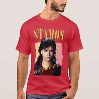 John Stamos 80er Ästhetische Gestaltung T-Shirt