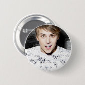 (John) Standard, 5,7 cm (2,25") rundes Abzeichen Button (Vorne & Hinten)