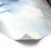 John Steinbeck Portrait Poster (Ecke)