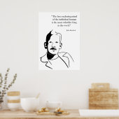 John Steinbeck Poster (Küche)
