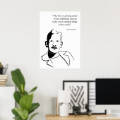 John Steinbeck Poster (Heimbüro)