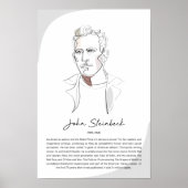 John Steinbeck Poster (Vorne)
