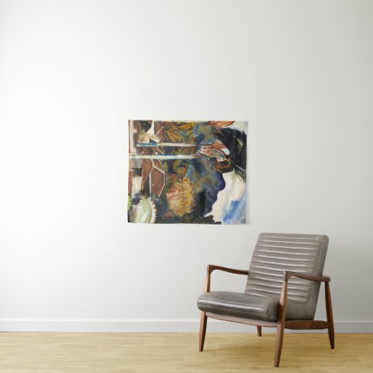 John Sten - Java, Fine Art Malerei Wandteppich (Beispiel (Horizontal))