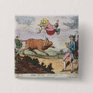 John Stier triumphierend Button