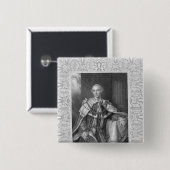 John Stuart, dritter Graf der hochgebogener Button (Vorne & Hinten)